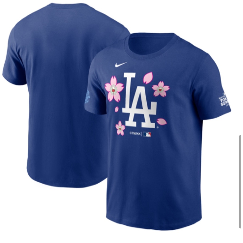 Nike Blue Takashi LA Dodgers T-Shirt